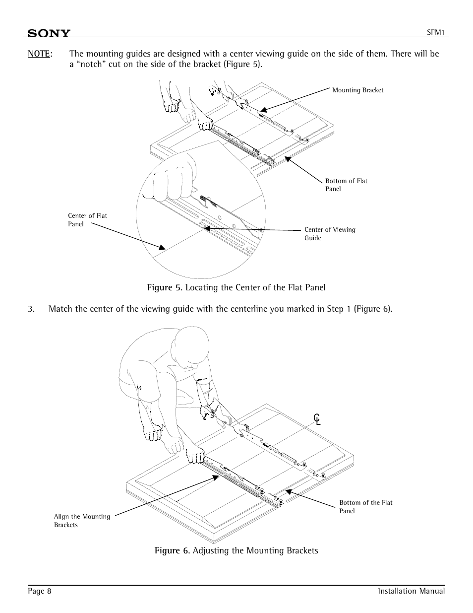 Sony SFM-1 User Manual | Page 8 / 18