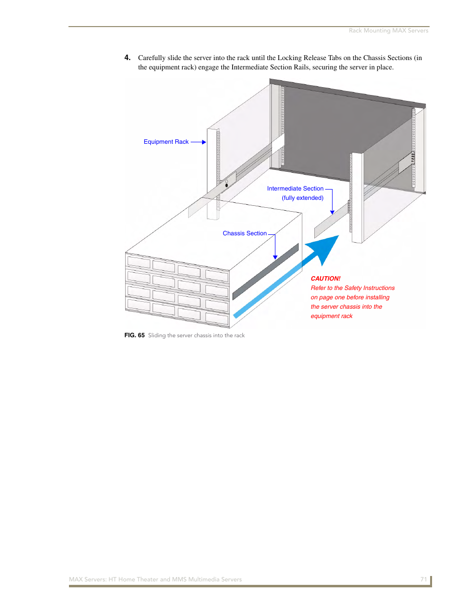 AMX MAX Servers User Manual | Page 77 / 80