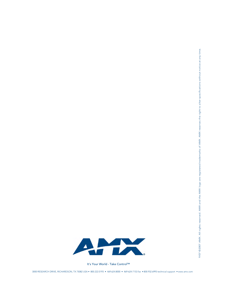 AMX MAX Servers User Manual | Page 80 / 80