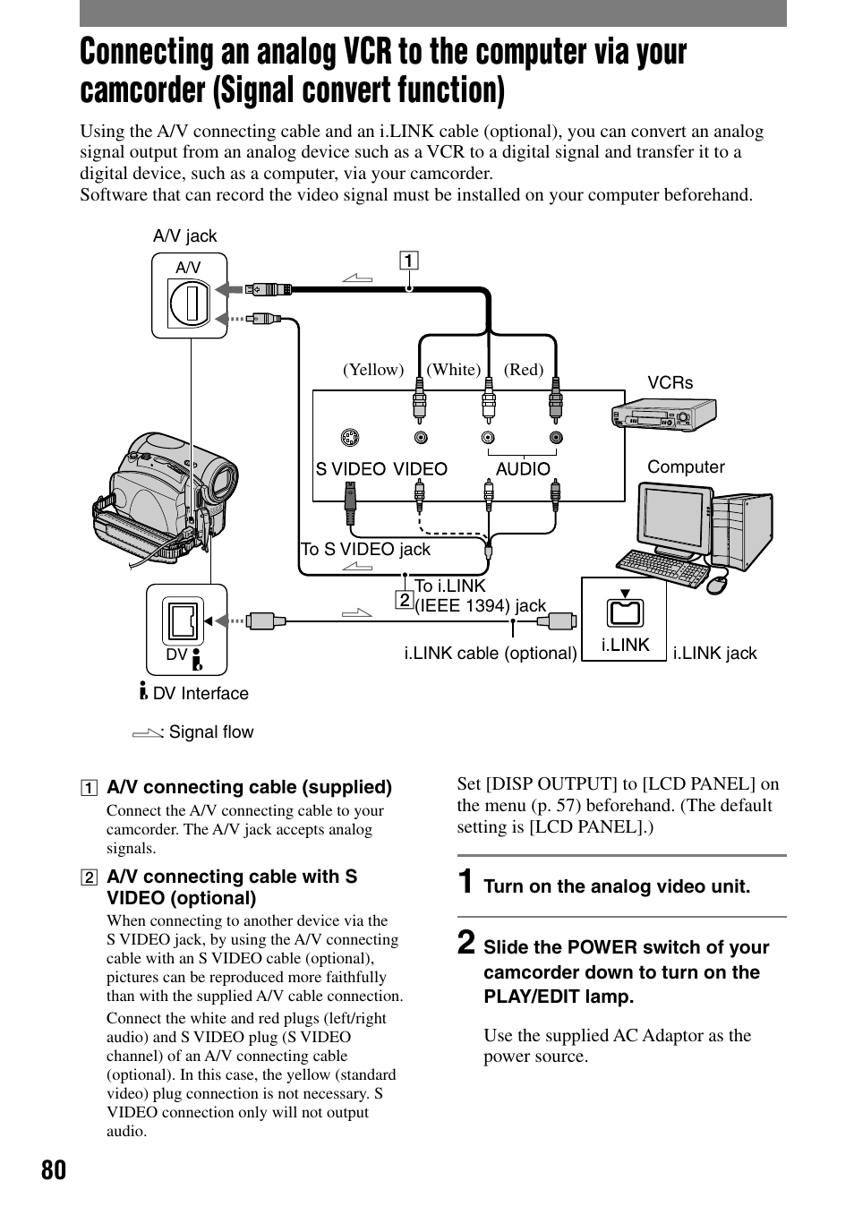 Sony DCR-HC90 User Manual | Page 80 / 123