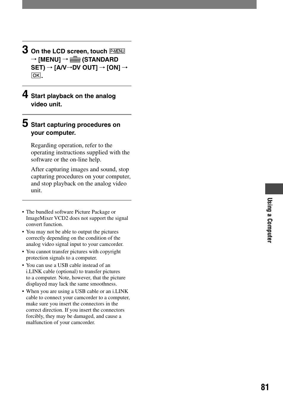 Sony DCR-HC90 User Manual | Page 81 / 123