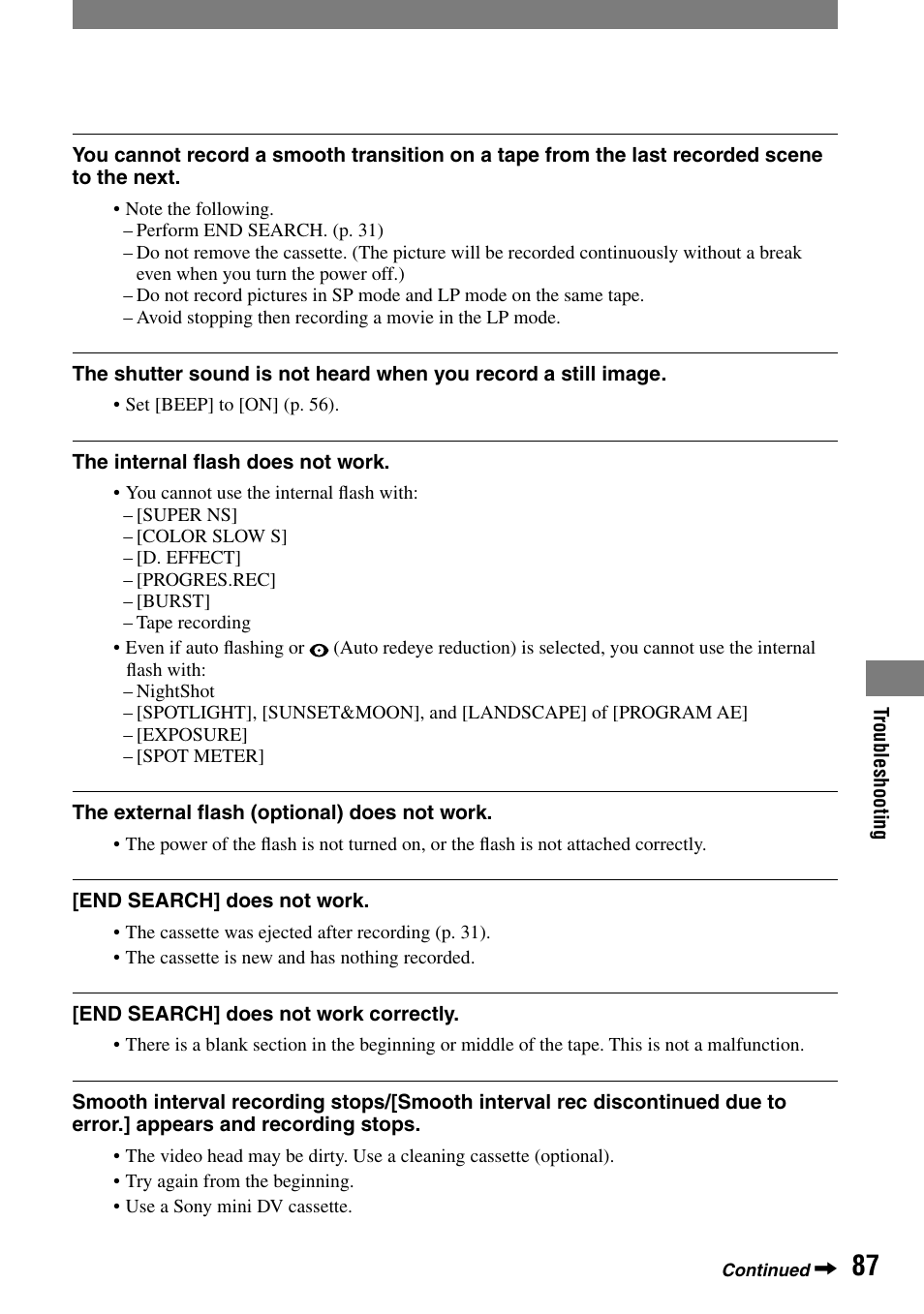 Sony DCR-HC90 User Manual | Page 87 / 123