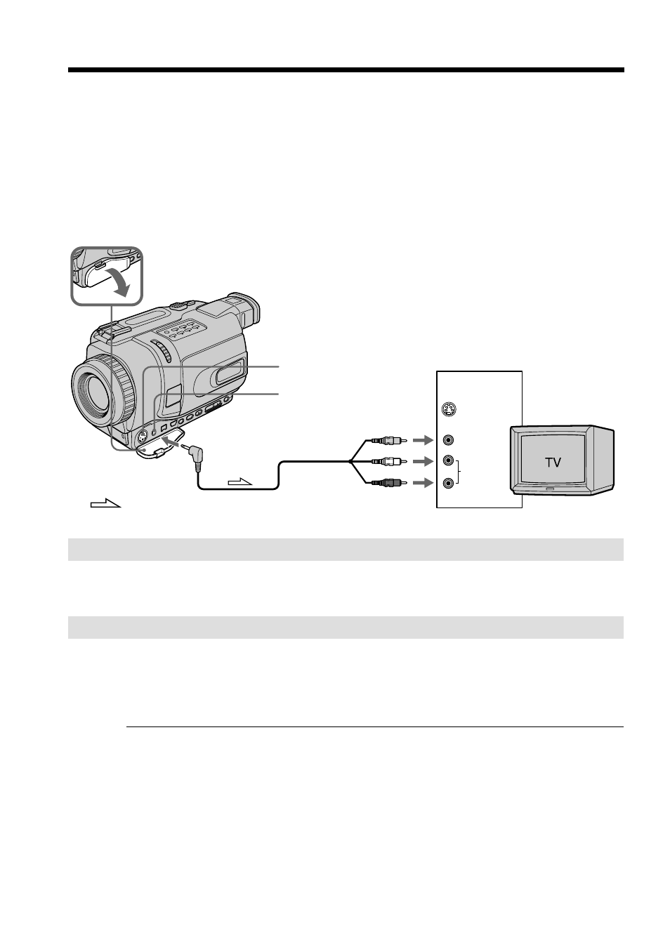 Viewing recordings on tv | Sony DCR-TRV240 User Manual | Page 38 / 212