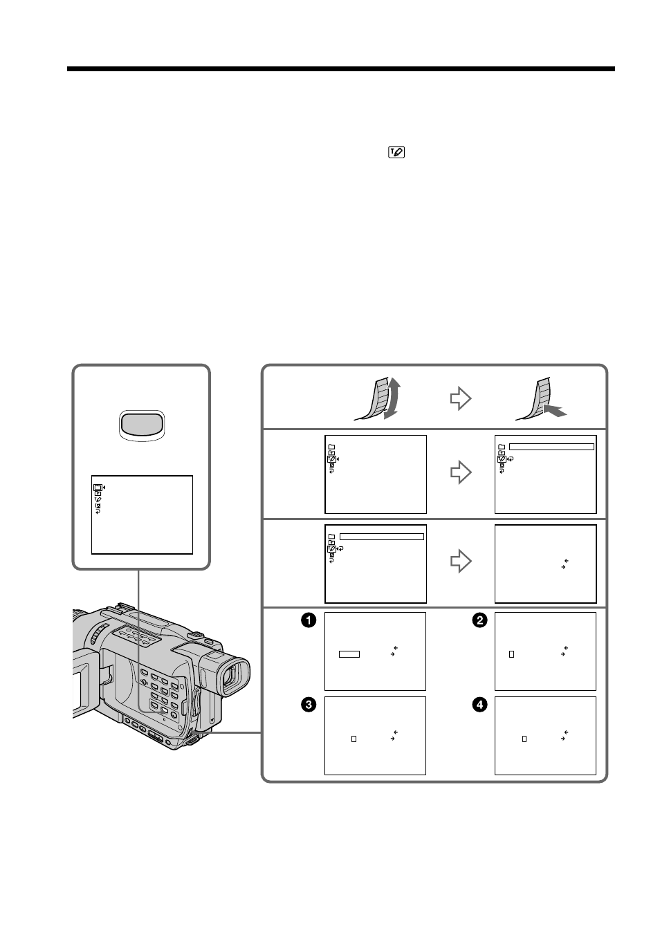 Making your own titles, Title | Sony DCR-TRV240 User Manual | Page 60 / 212