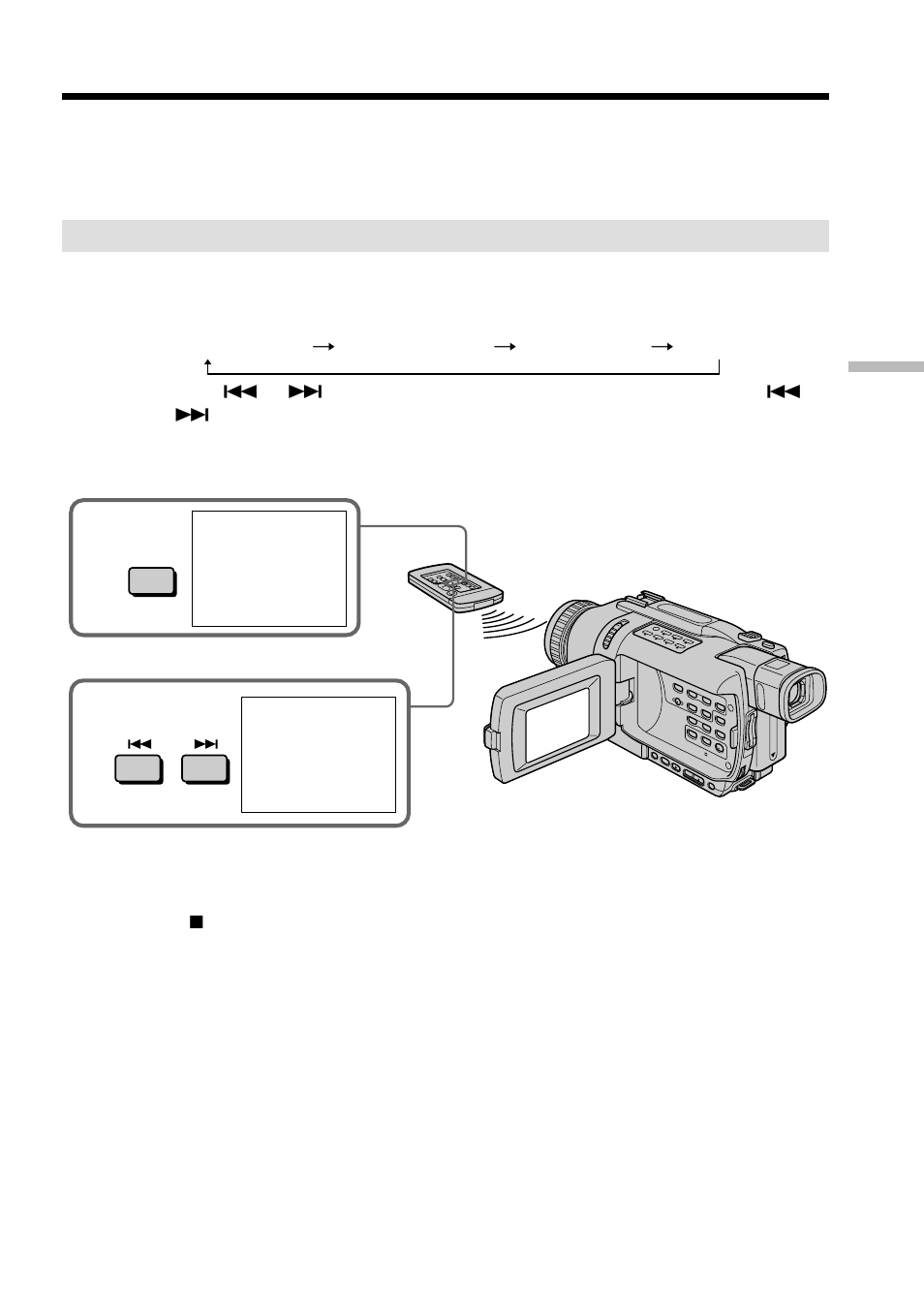 Searching for a photo – photo search/photo scan | Sony DCR-TRV240 User Manual | Page 69 / 212