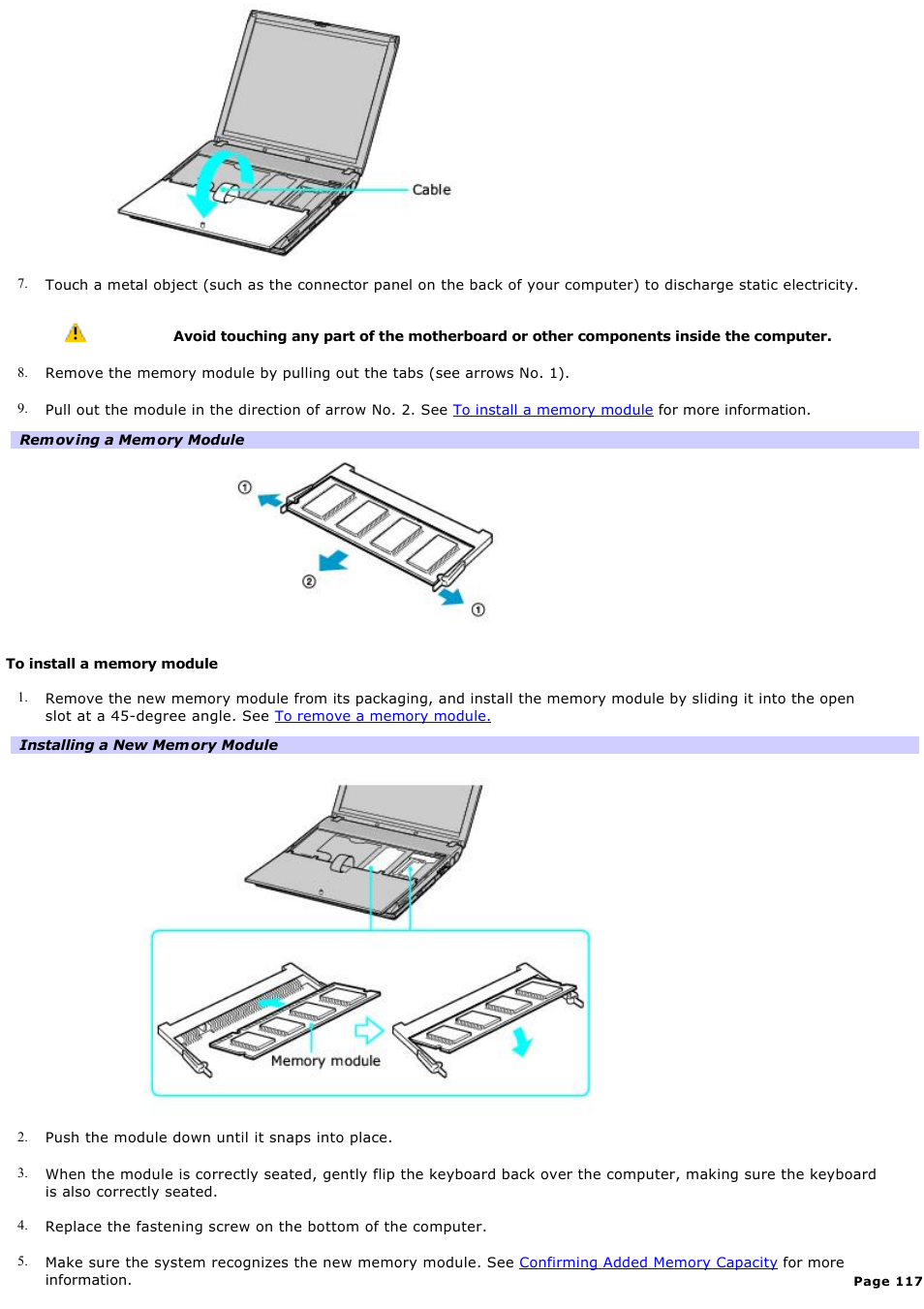 Sony PCG-V505DC2K User Manual | Page 117 / 131