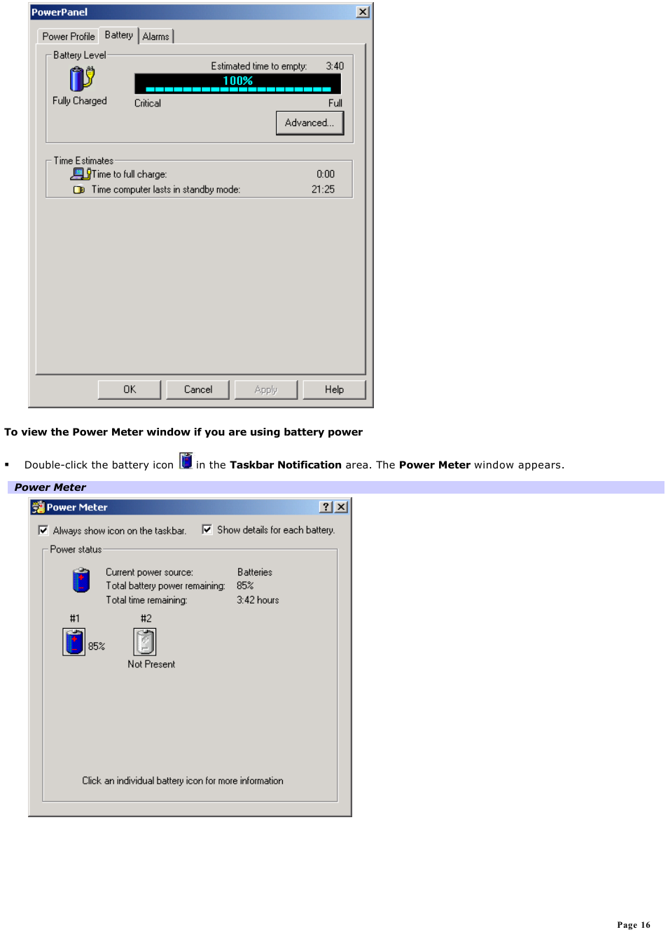 Sony PCG-V505DC2K User Manual | Page 16 / 131