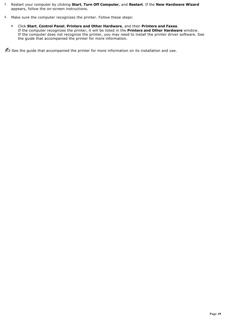Sony PCG-V505DC2K User Manual | Page 49 / 131