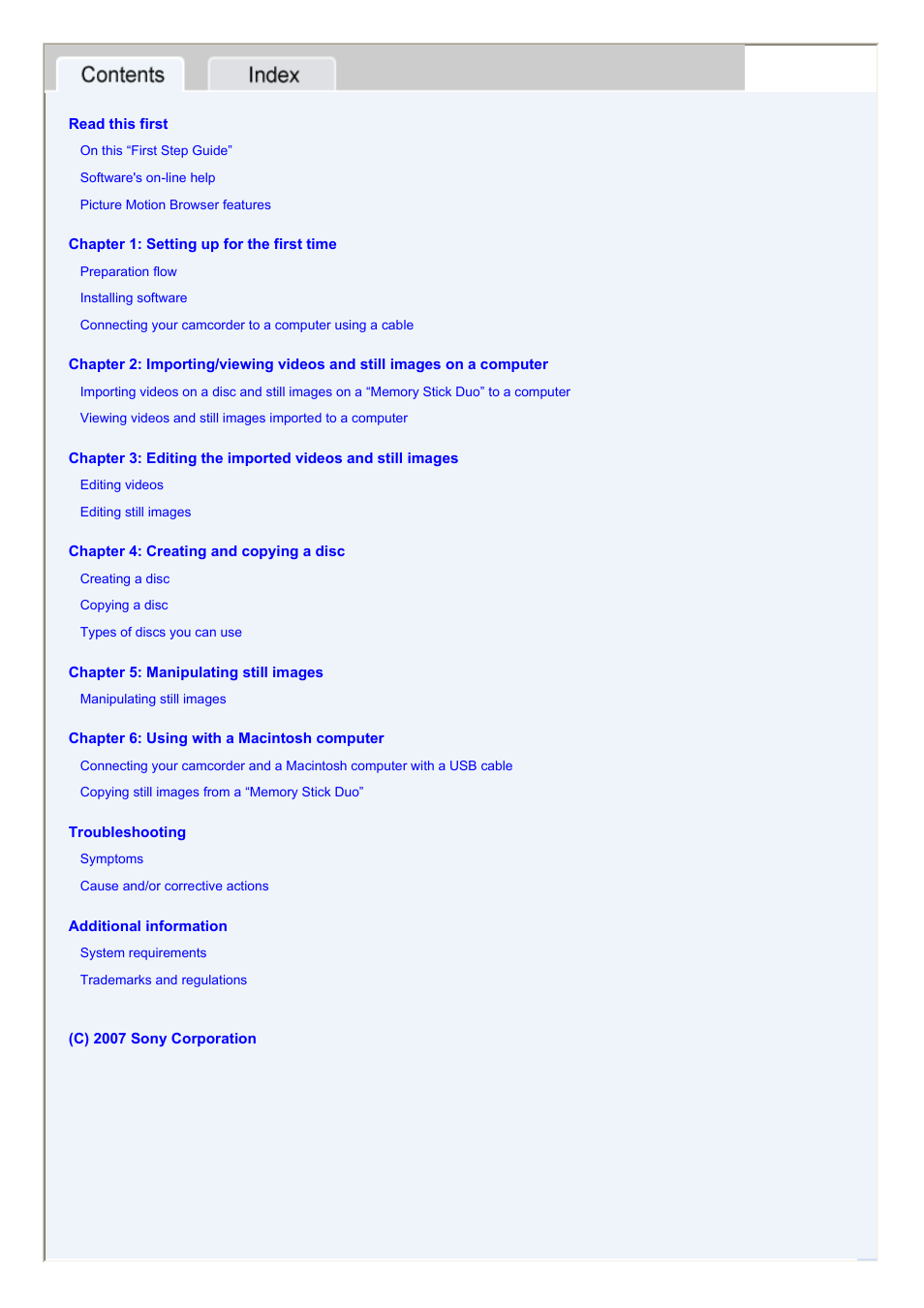 Sony DCR-DVD308 User Manual | 33 pages