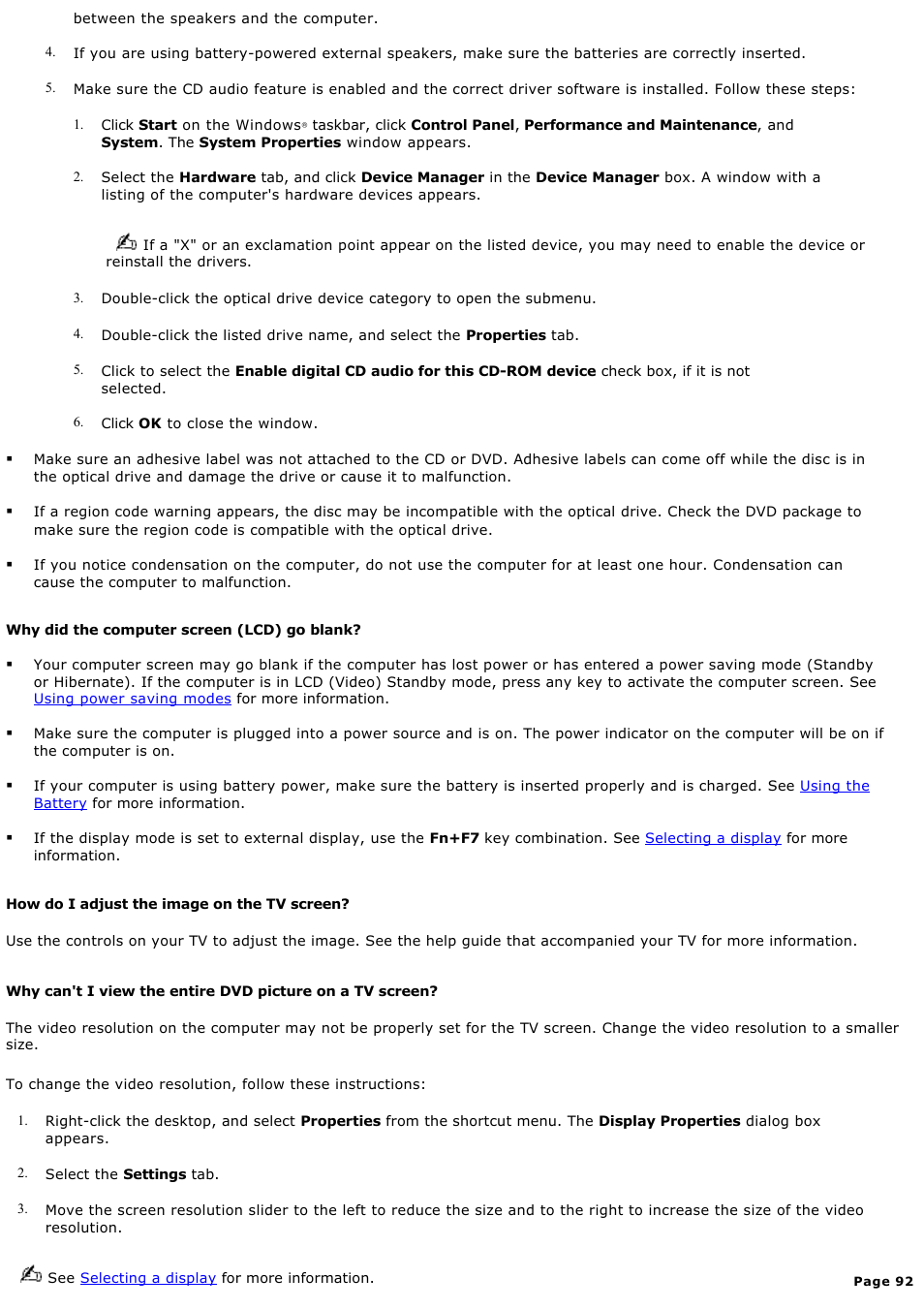 Sony PCG-K25 User Manual | Page 92 / 149