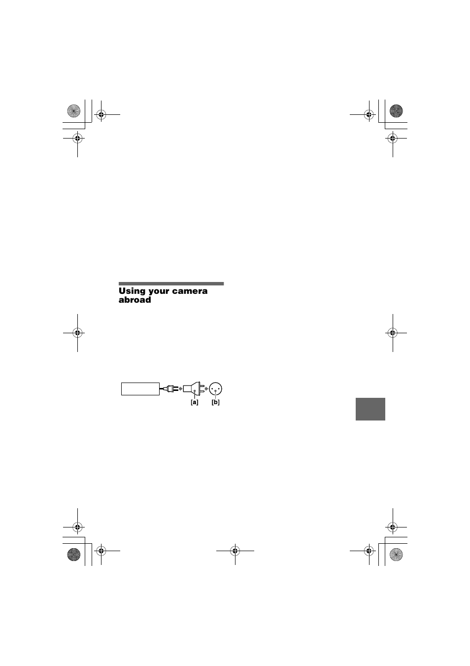 Using your camera abroad | Sony MVC-FD95 User Manual | Page 57 / 68