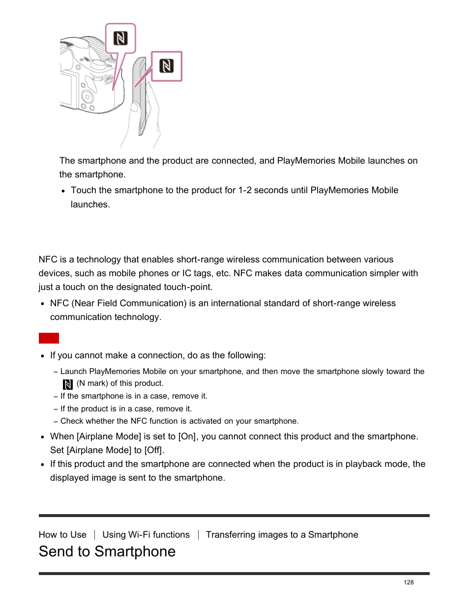 Send to smartphone | Sony DSC-HX400V User Manual | Page 138 / 196