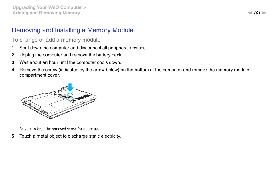 Sony VPCCB4SFX User Manual | Page 101 / 166