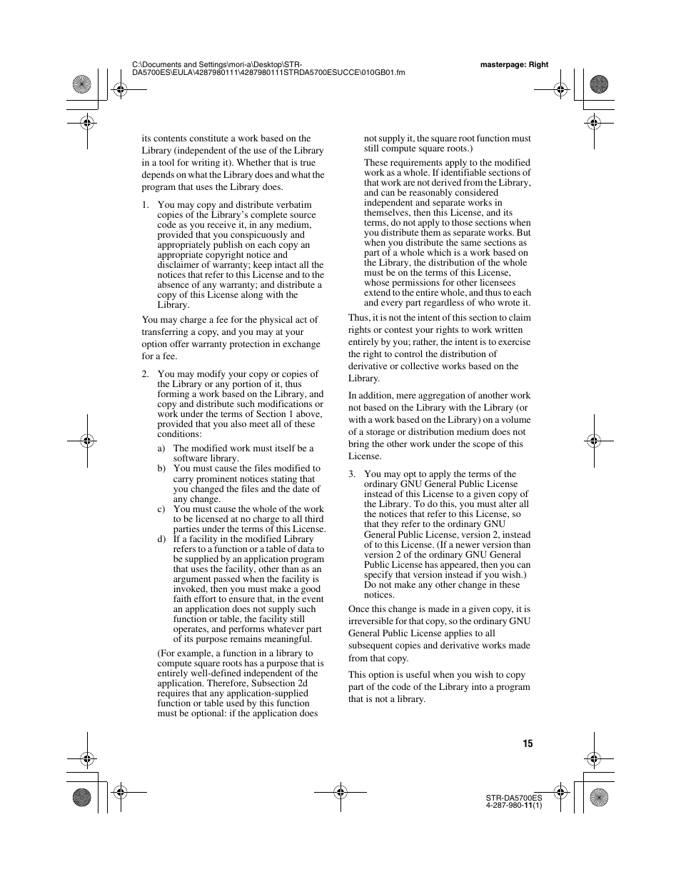 Sony STR-DA3700ES User Manual | Page 15 / 64