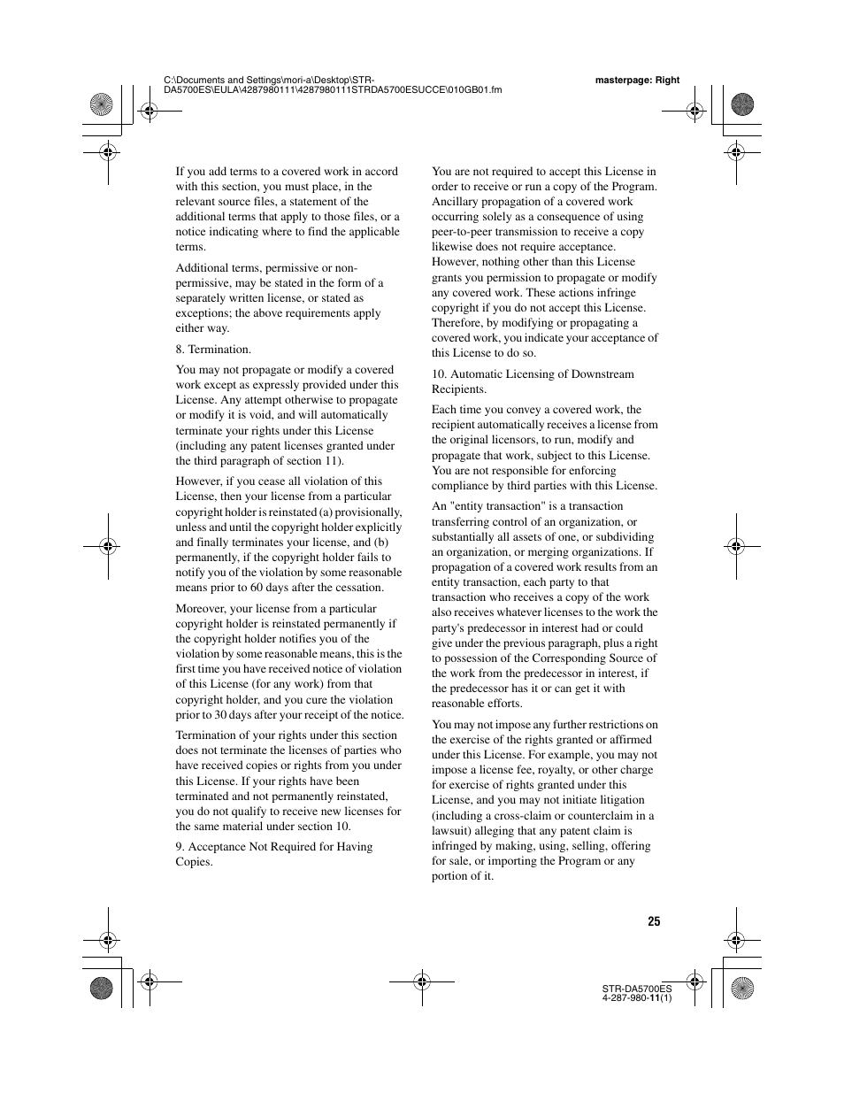 Sony STR-DA3700ES User Manual | Page 25 / 64