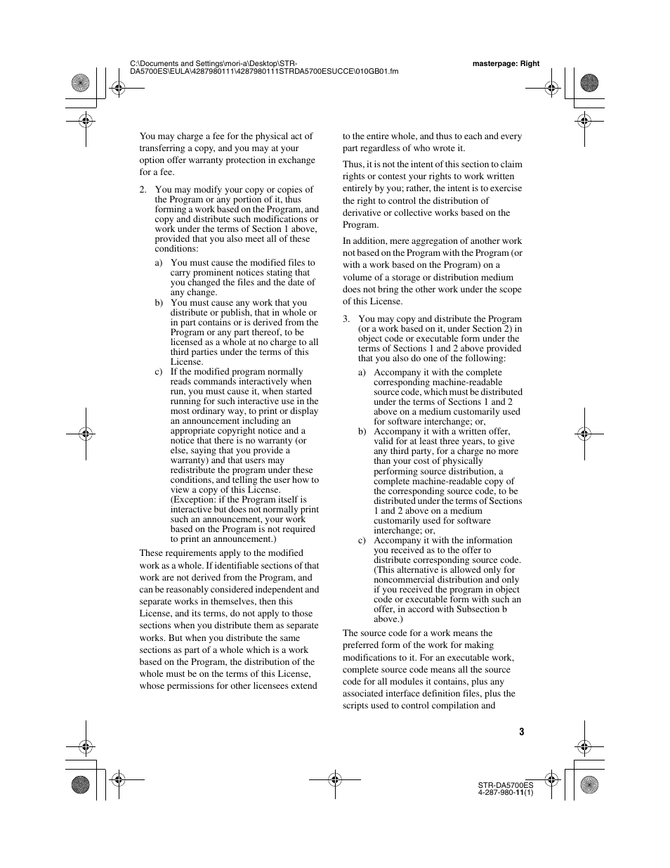 Sony STR-DA3700ES User Manual | Page 3 / 64