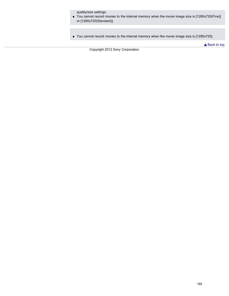 Sony DSC-W730 User Manual | Page 196 / 201
