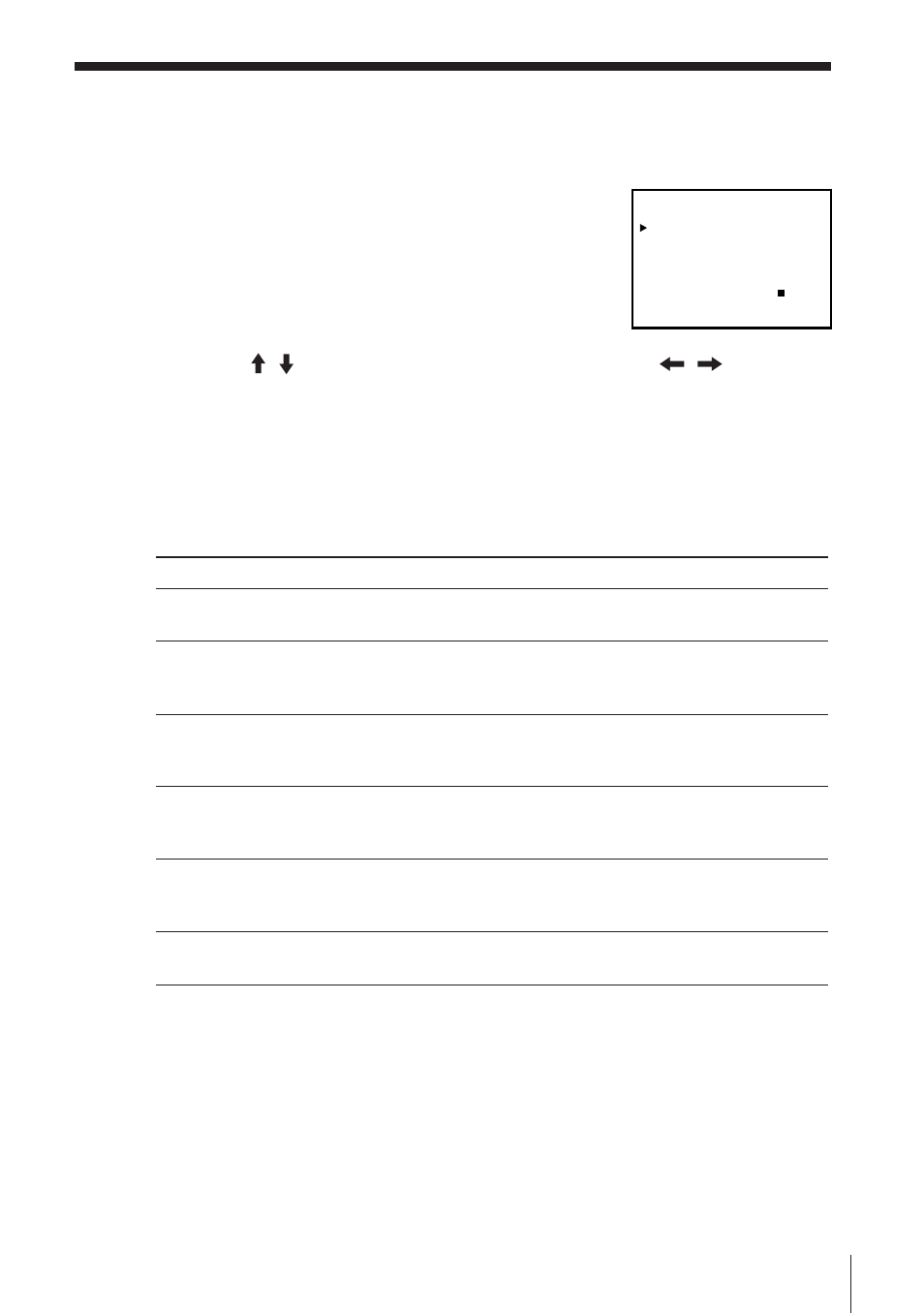 Changing menu options, Press menu and select advanced options | Sony SLV-777HF User Manual | Page 75 / 88