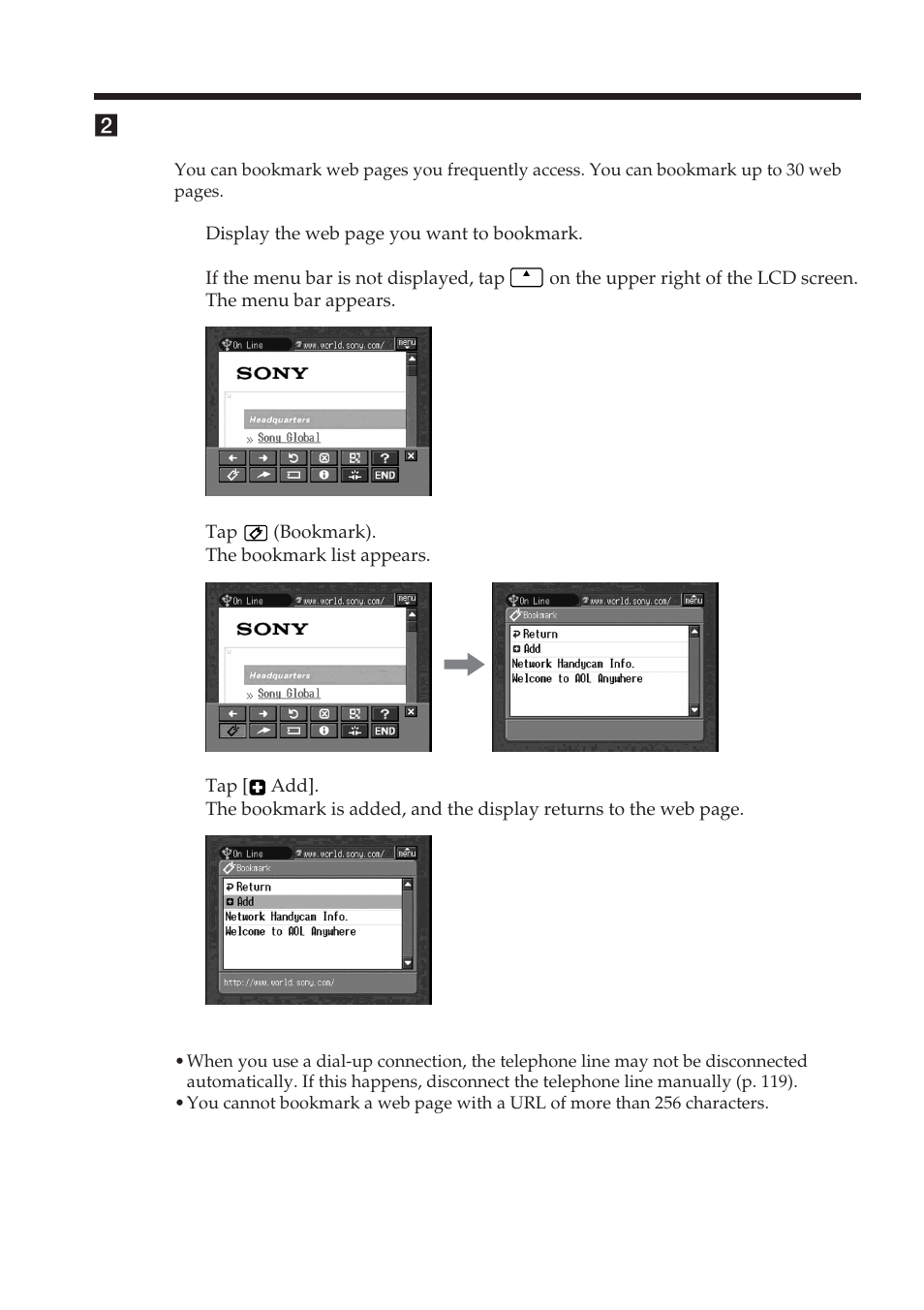 Sony DCR-TRV70 User Manual | Page 110 / 168
