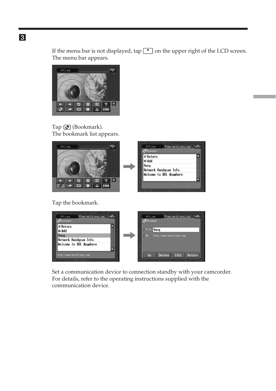 Sony DCR-TRV70 User Manual | Page 113 / 168
