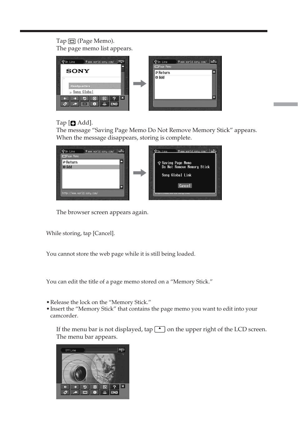 Sony DCR-TRV70 User Manual | Page 115 / 168