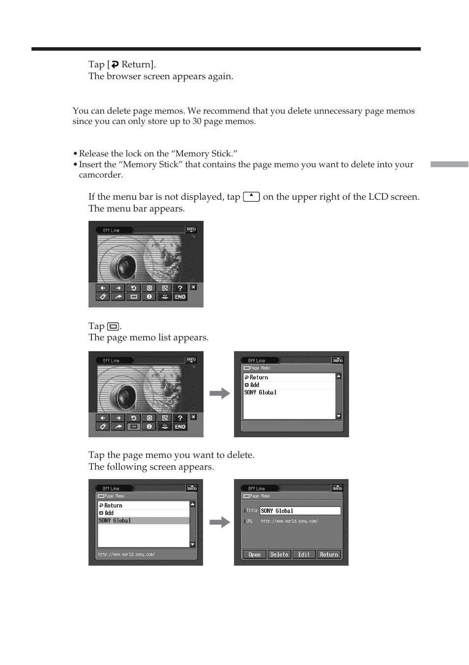 Sony DCR-TRV70 User Manual | Page 117 / 168