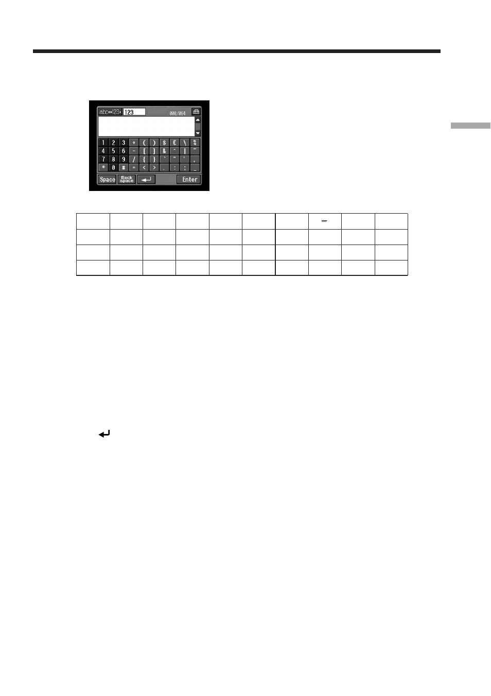 Inputting characters | Sony DCR-TRV70 User Manual | Page 13 / 168