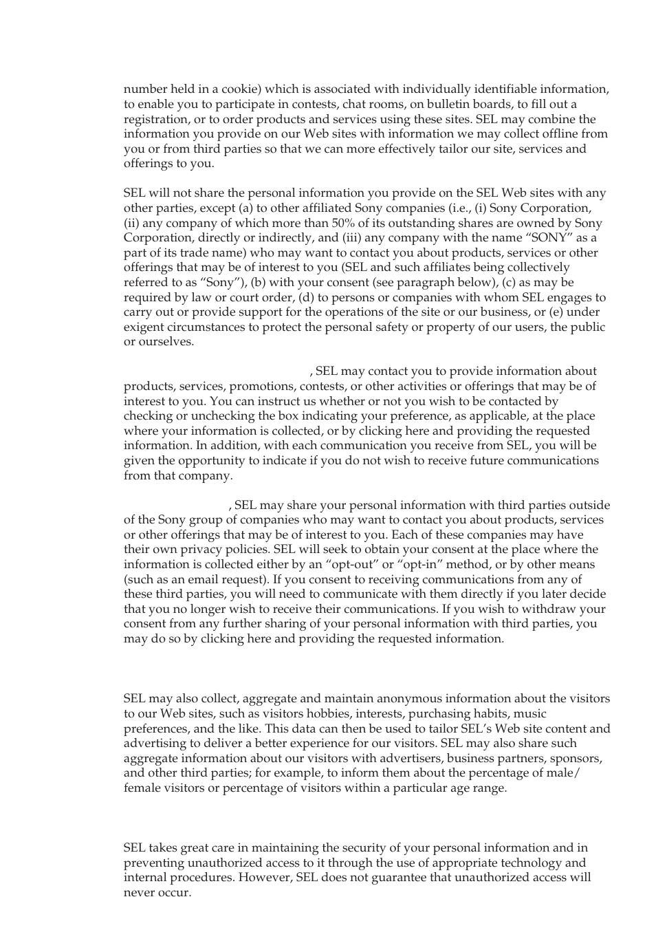Sony DCR-TRV70 User Manual | Page 152 / 168