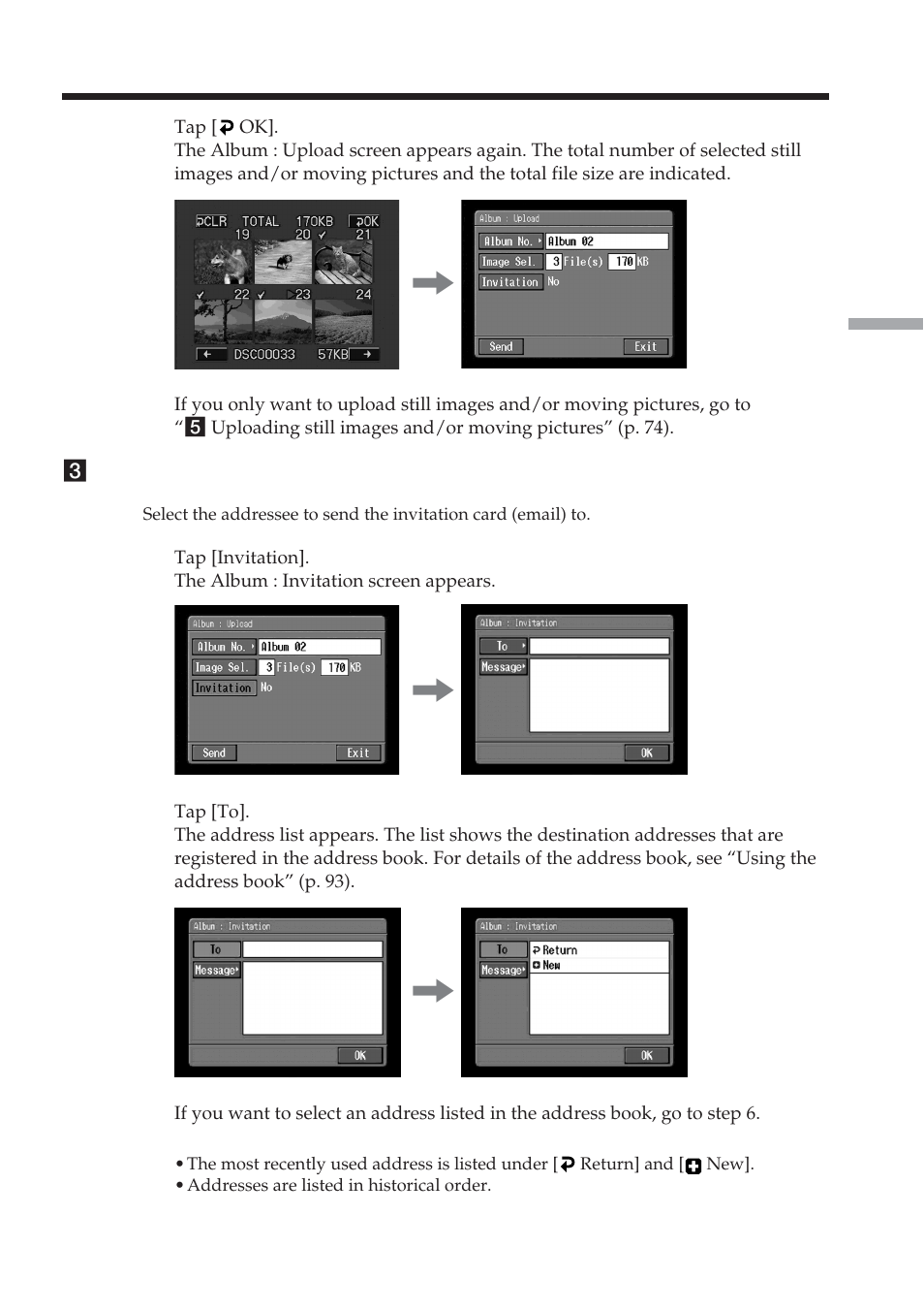 Sony DCR-TRV70 User Manual | Page 71 / 168