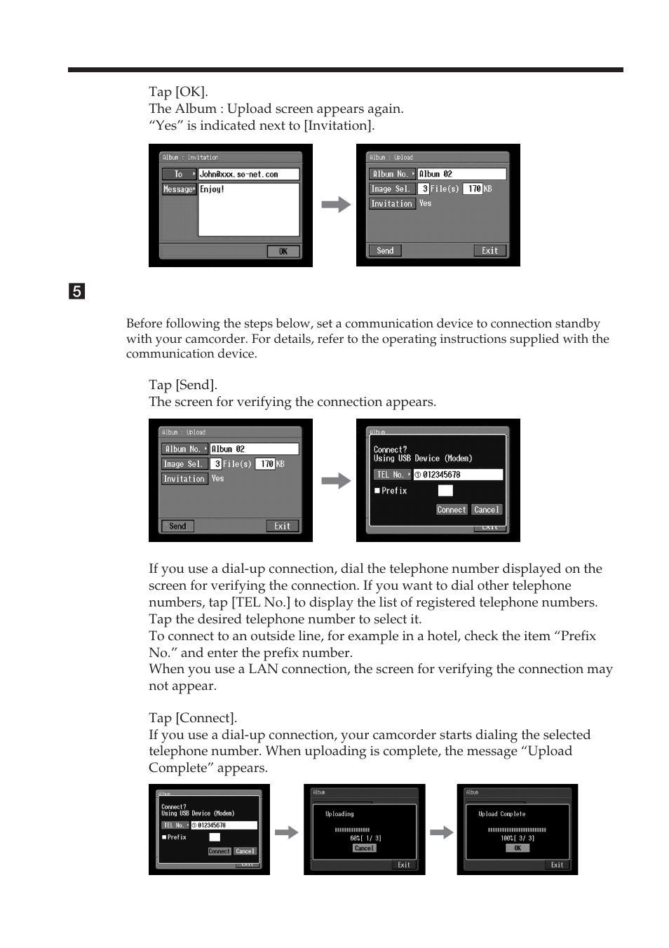 Sony DCR-TRV70 User Manual | Page 74 / 168