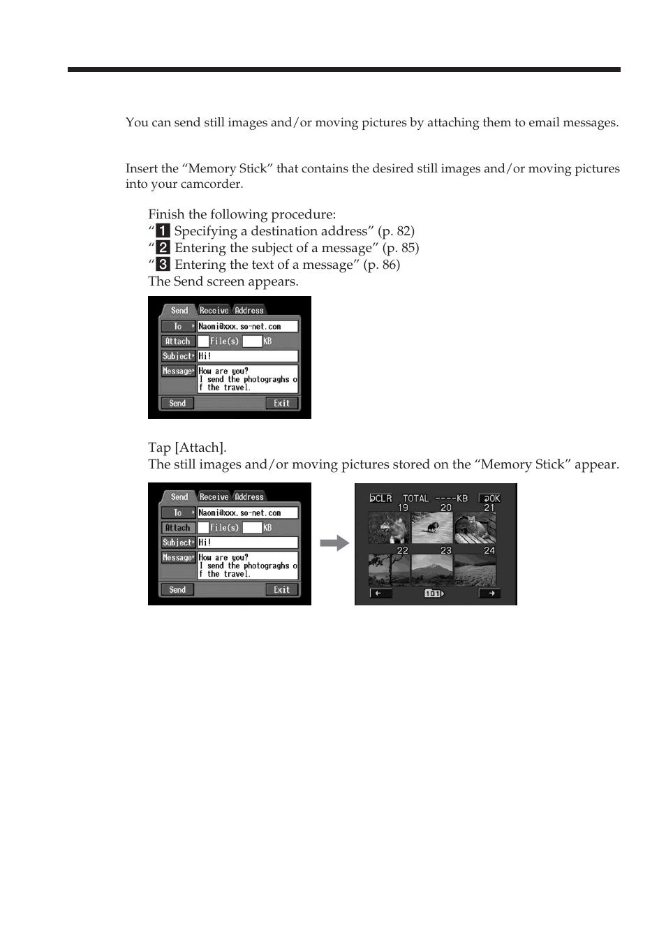 Sony DCR-TRV70 User Manual | Page 90 / 168