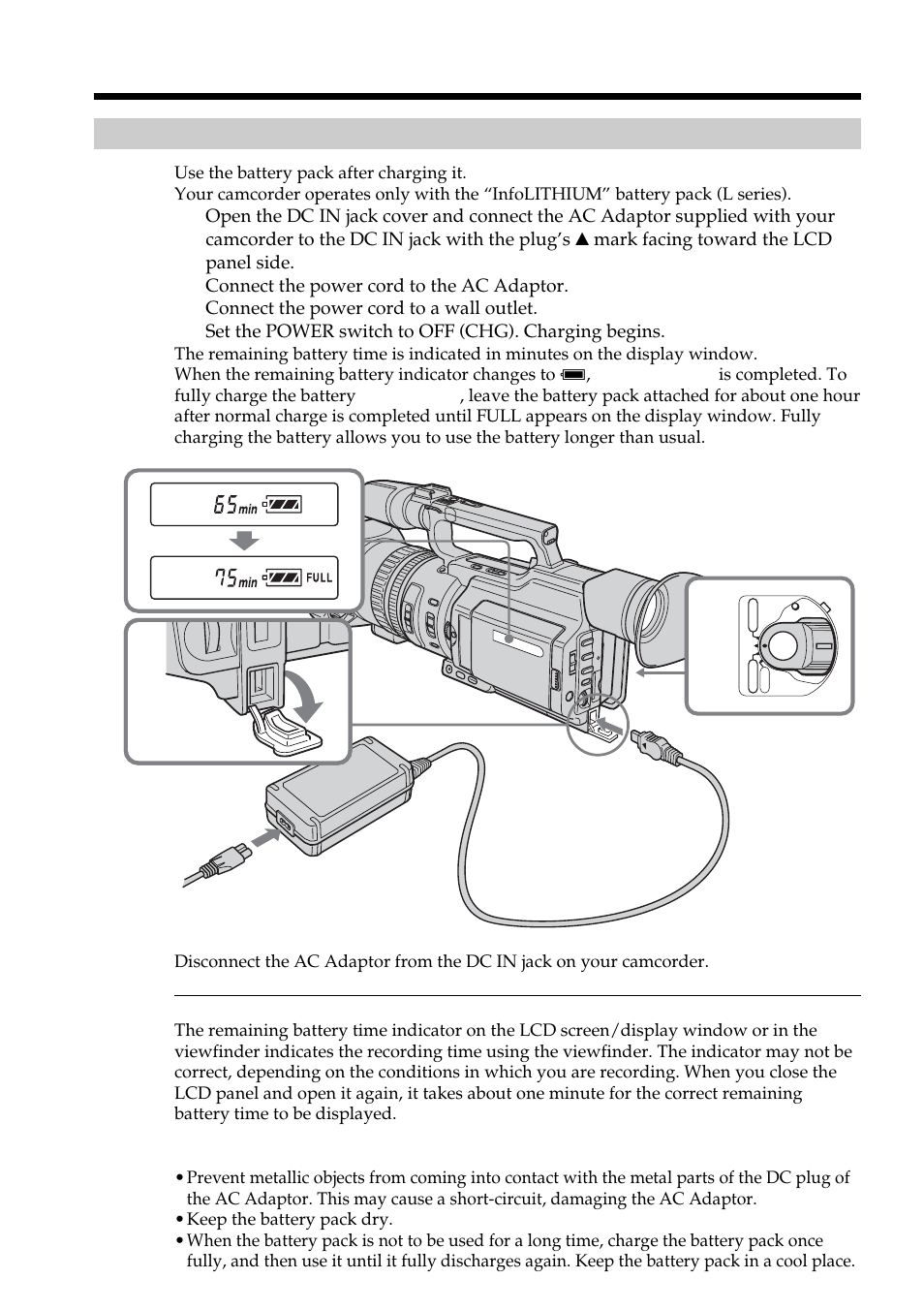 Sony DCR-VX2100 User Manual | Page 10 / 176