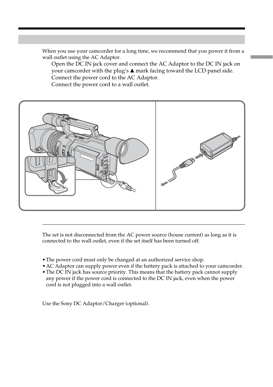 Sony DCR-VX2100 User Manual | Page 13 / 176