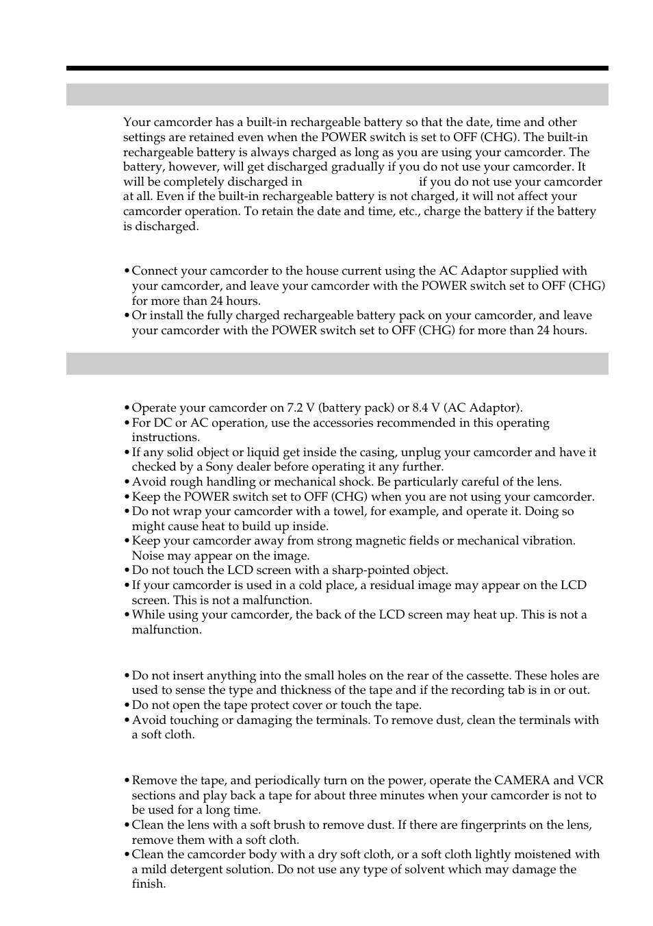 Sony DCR-VX2100 User Manual | Page 160 / 176