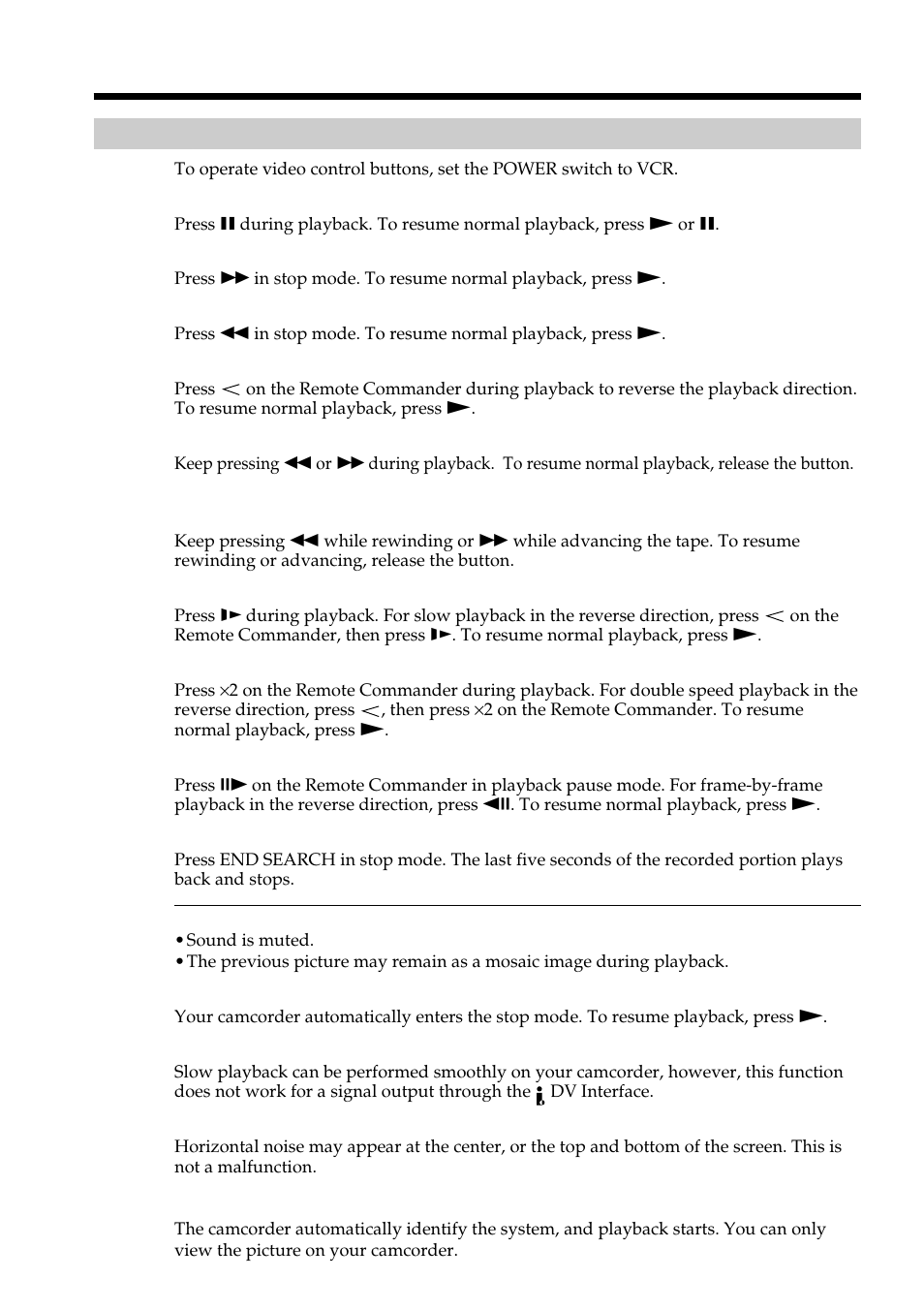 Sony DCR-VX2100 User Manual | Page 30 / 176