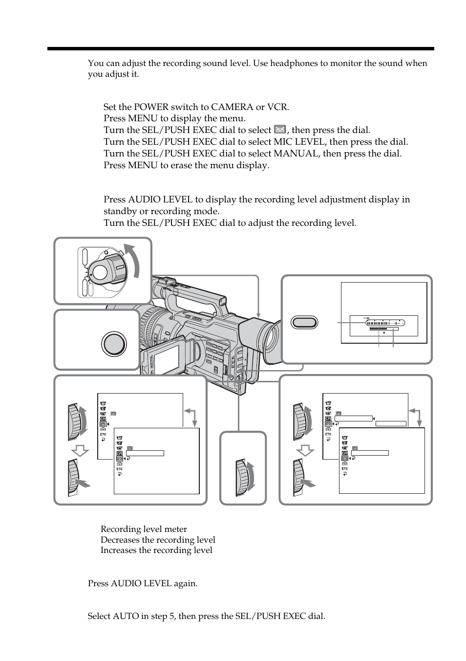 Sony DCR-VX2100 User Manual | Page 52 / 176