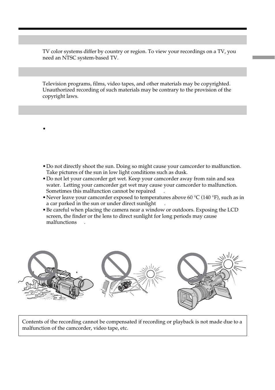 Sony DCR-VX2100 User Manual | Page 7 / 176