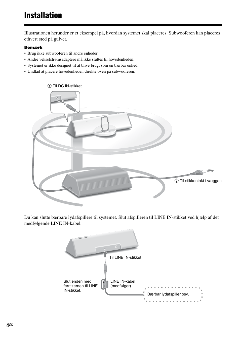 Installation | Sony CPF-IP001 User Manual | Page 68 / 100