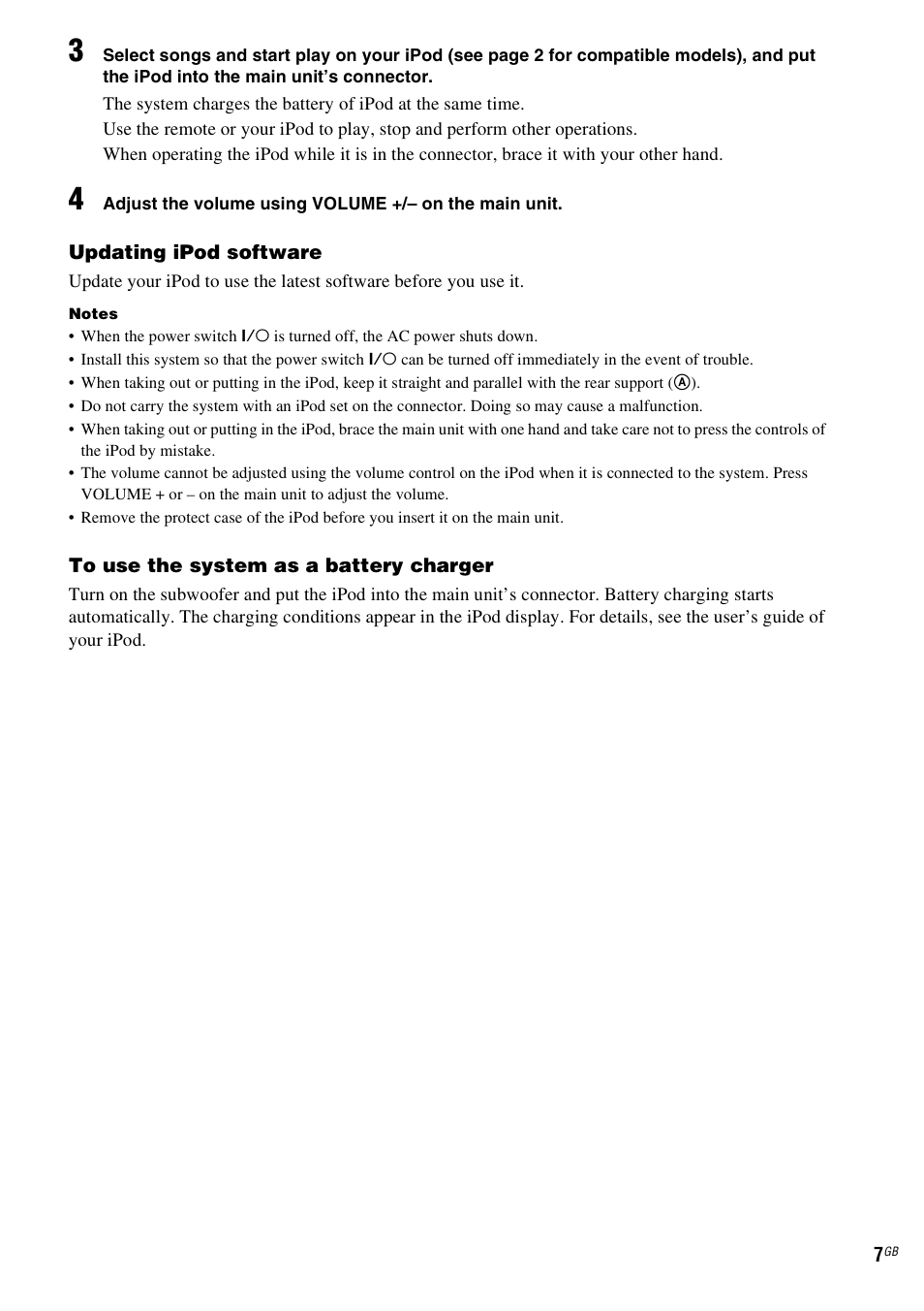 Sony CPF-IP001 User Manual | Page 7 / 100