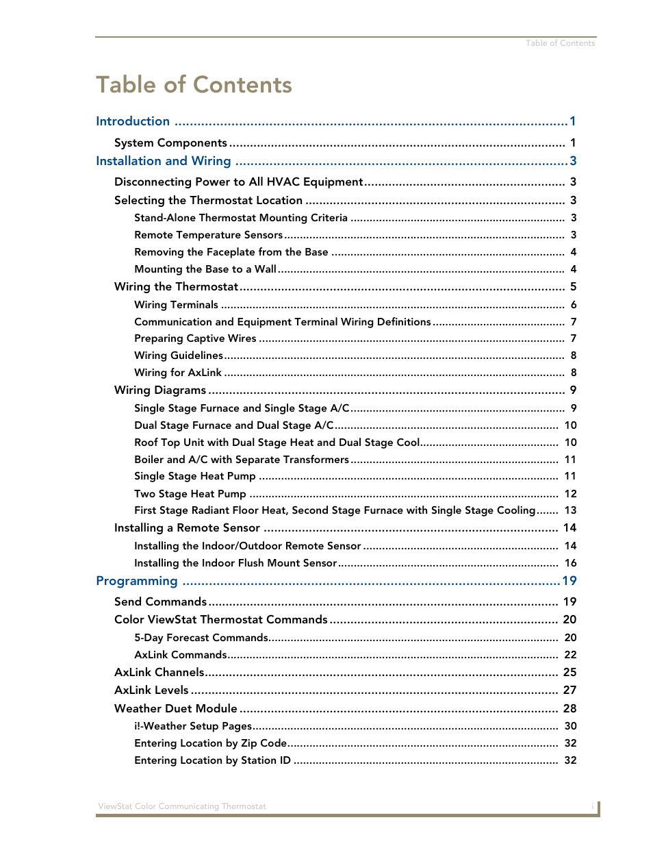 AMX ENV-VST-C User Manual | Page 5 / 42