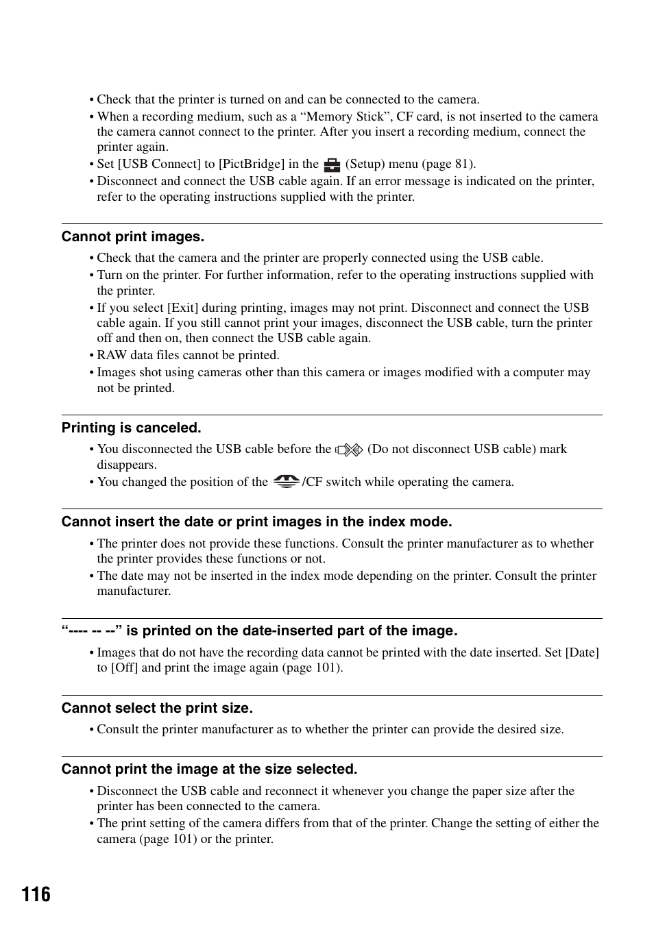 Sony DSC-R1 User Manual | Page 116 / 135