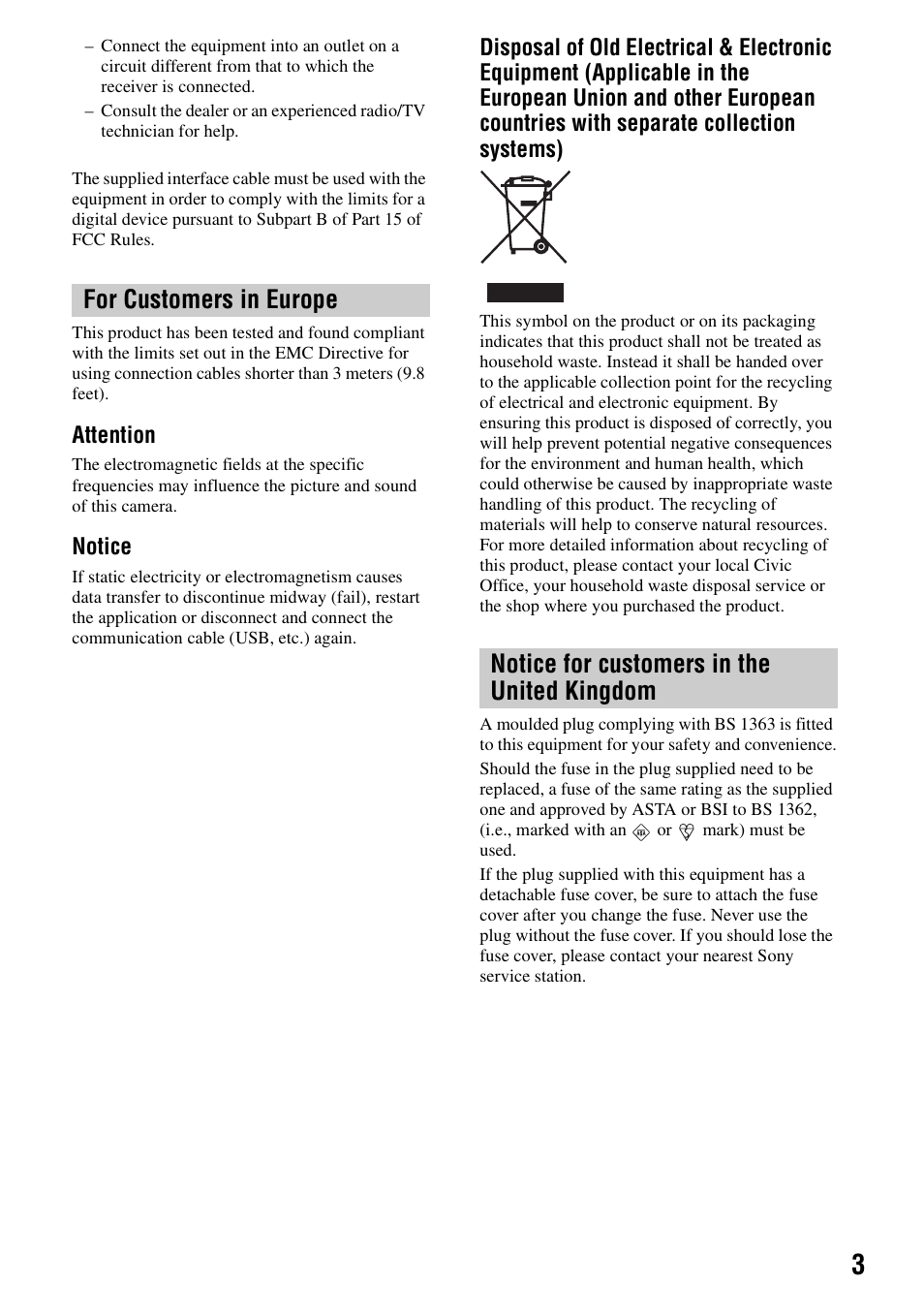 Sony DSC-R1 User Manual | Page 3 / 135