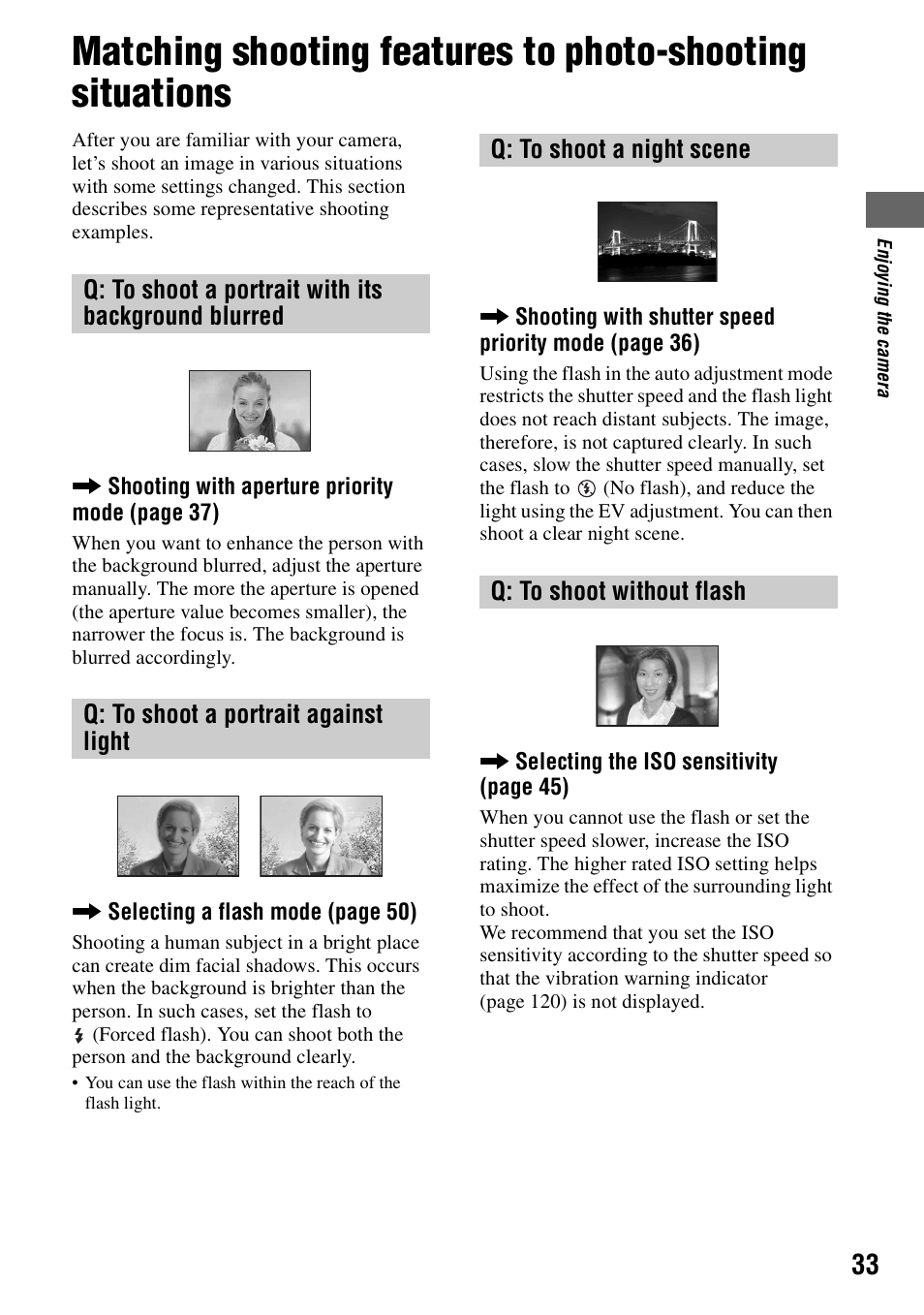 Sony DSC-R1 User Manual | Page 33 / 135