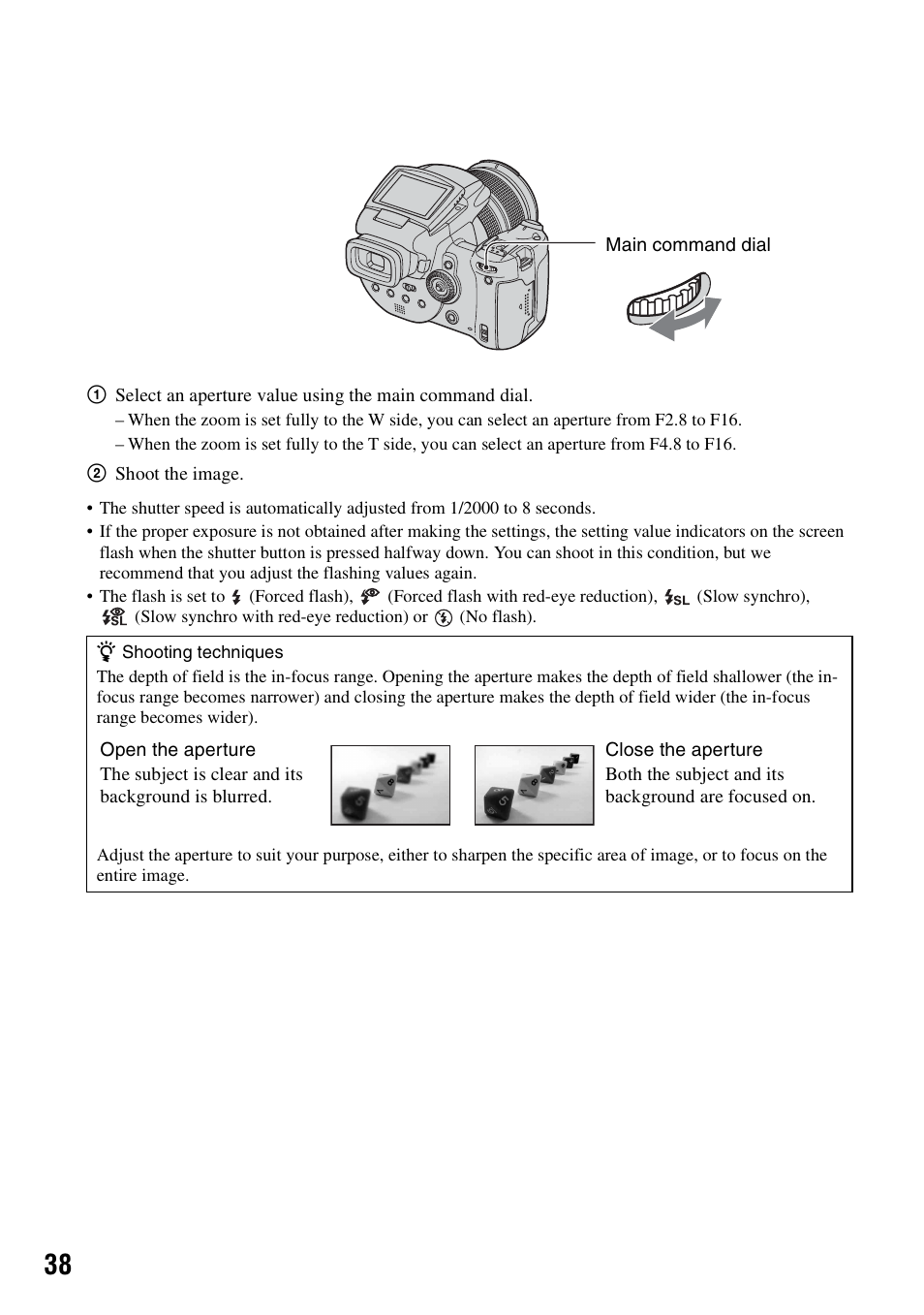 Sony DSC-R1 User Manual | Page 38 / 135