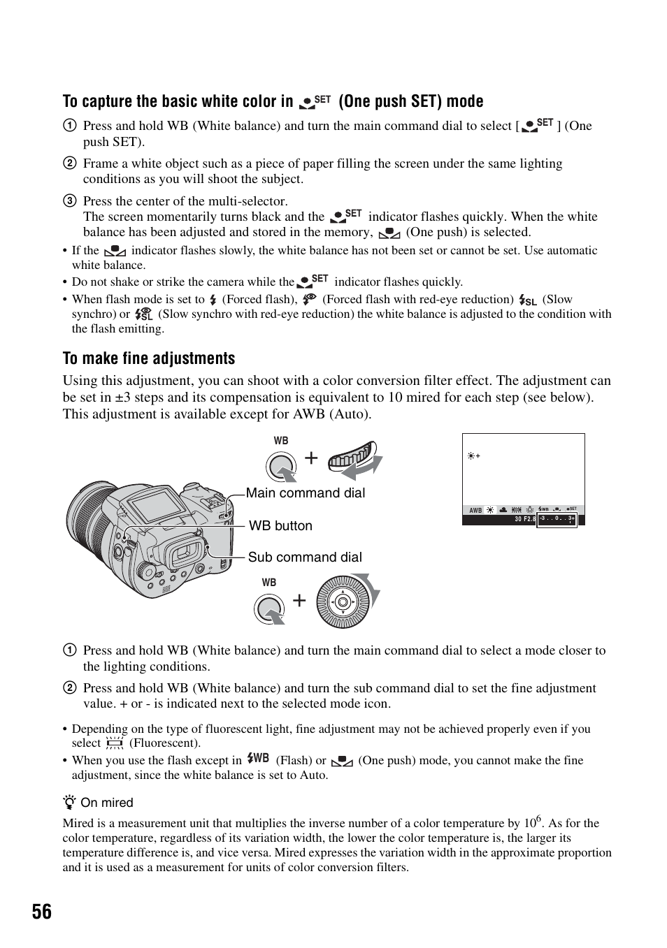 Sony DSC-R1 User Manual | Page 56 / 135