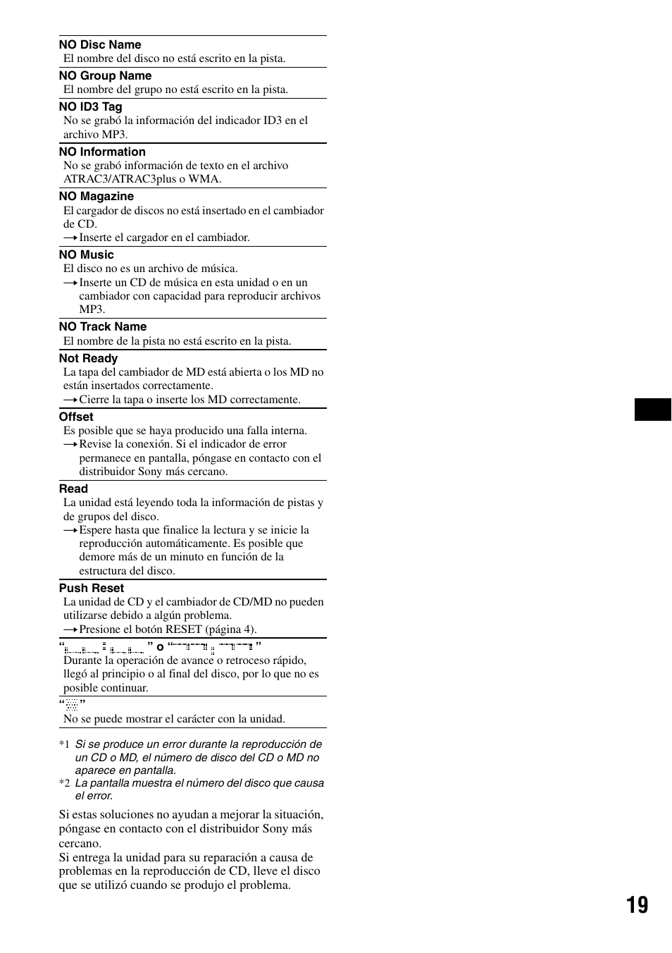 Sony CDX-GT50W User Manual | Page 35 / 36