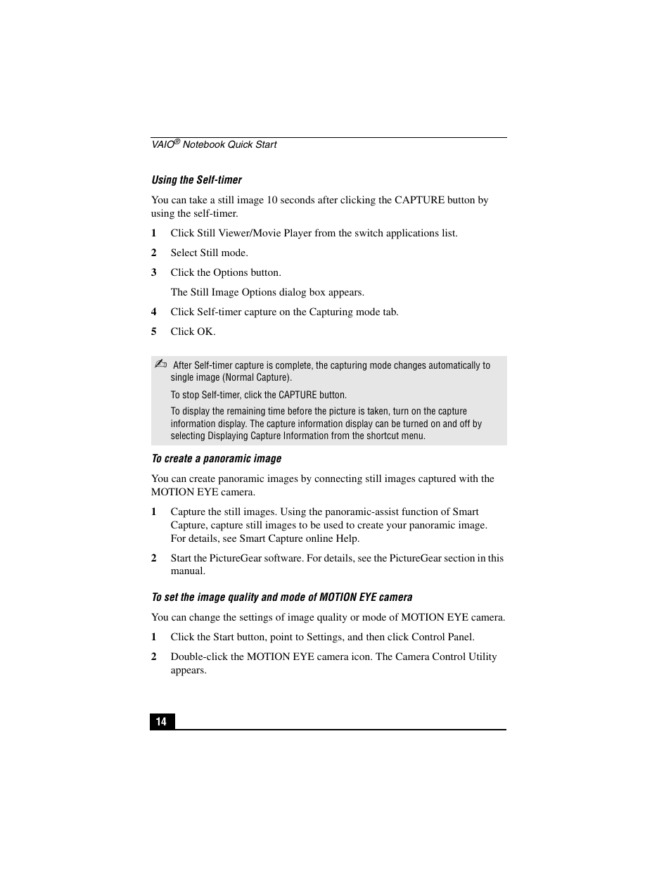 Sony PCG-C1VP User Manual | Page 14 / 124