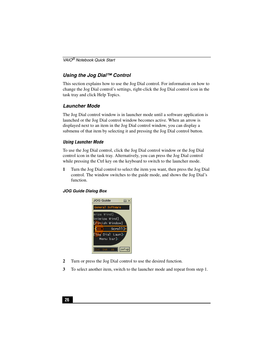 Sony PCG-C1VP User Manual | Page 26 / 124