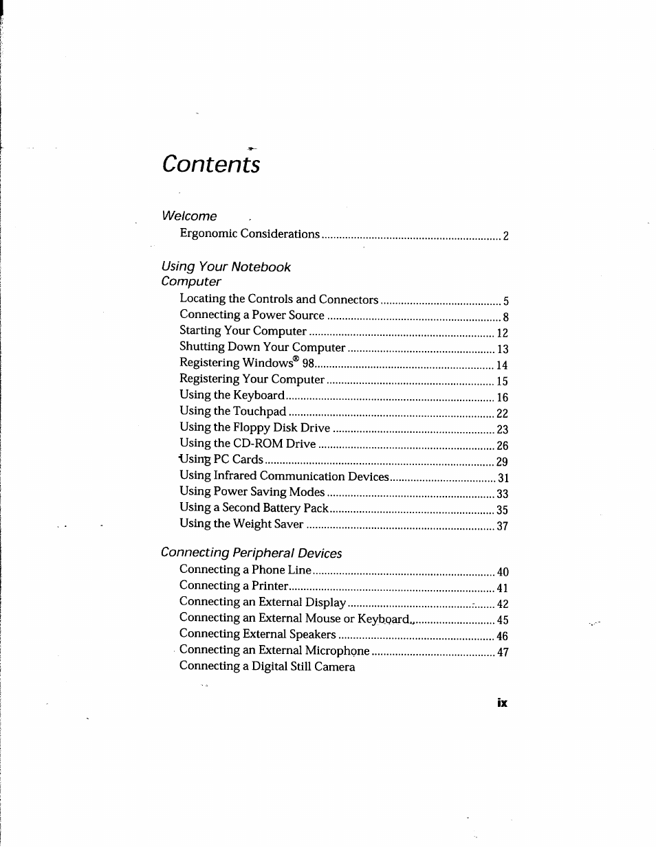 Sony PCG-748 User Manual | Page 8 / 131