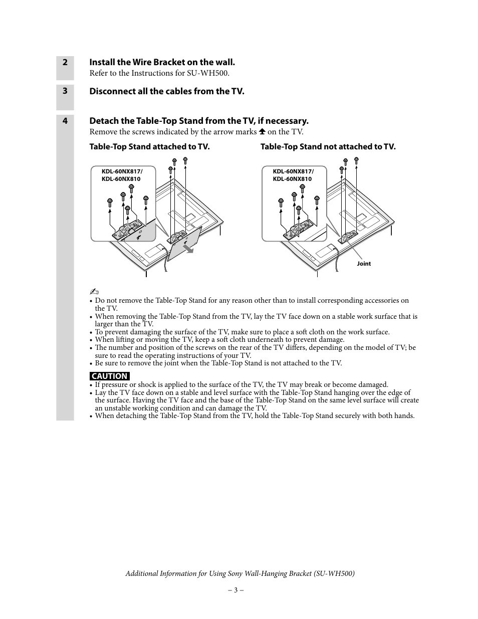 Sony KDL-46NX711 User Manual | Page 3 / 4